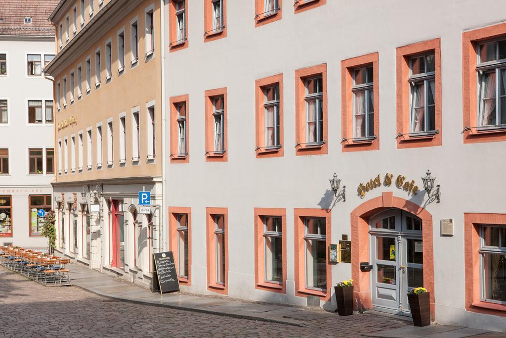Hotel Garni Residenz Am Markt Meißen Exteriör bild