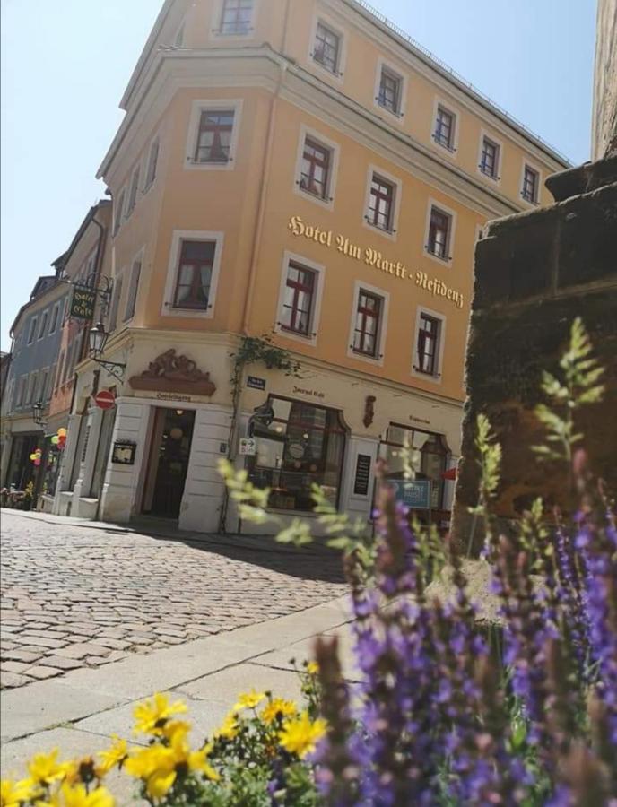 Hotel Garni Residenz Am Markt Meißen Exteriör bild