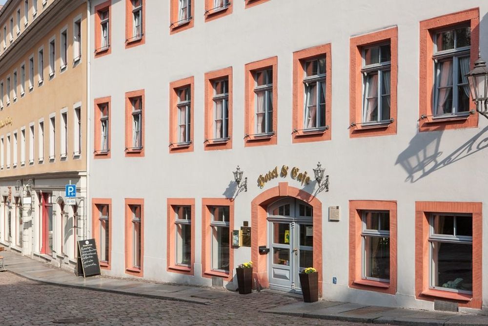 Hotel Garni Residenz Am Markt Meißen Exteriör bild