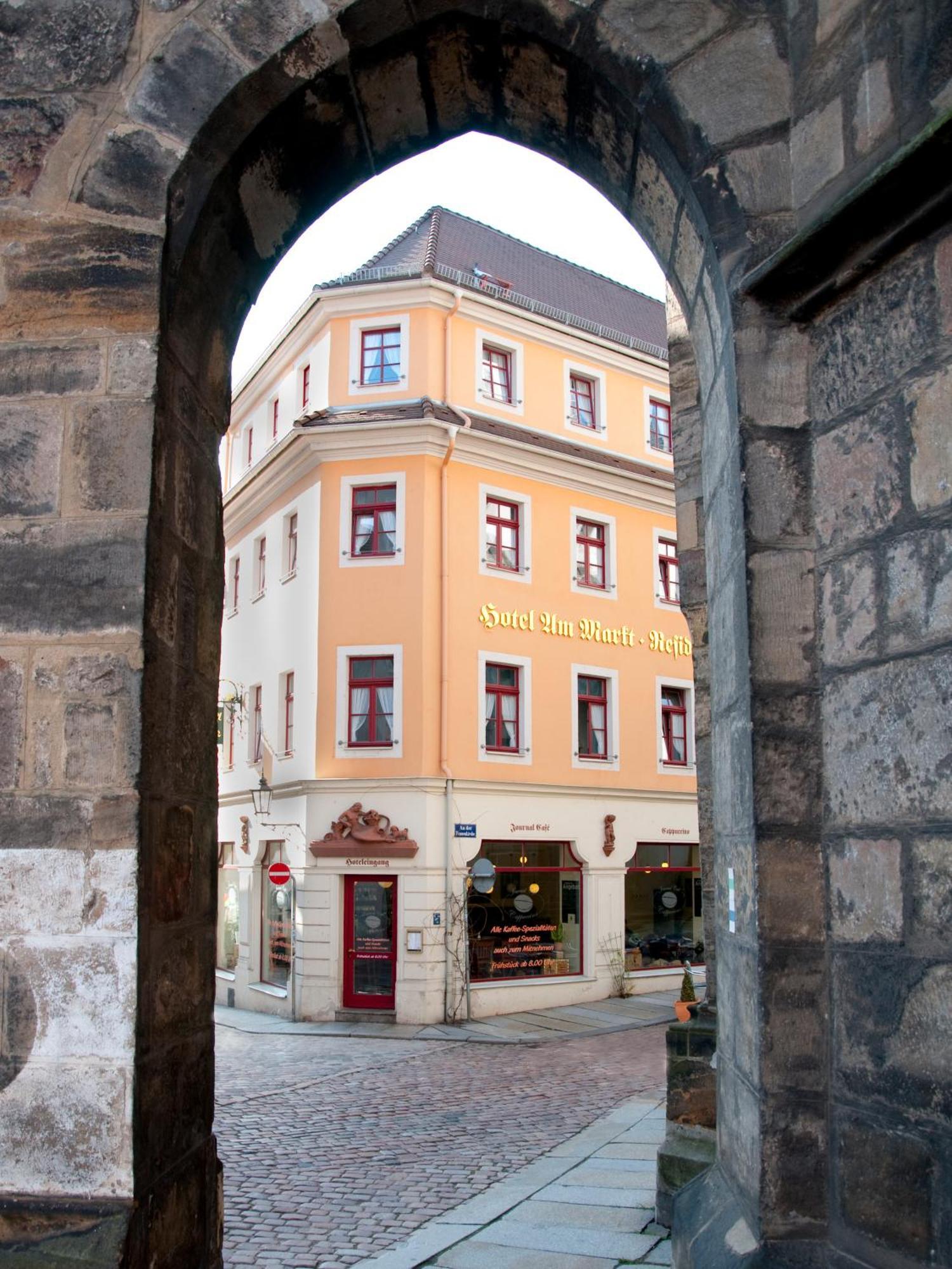 Hotel Garni Residenz Am Markt Meißen Exteriör bild