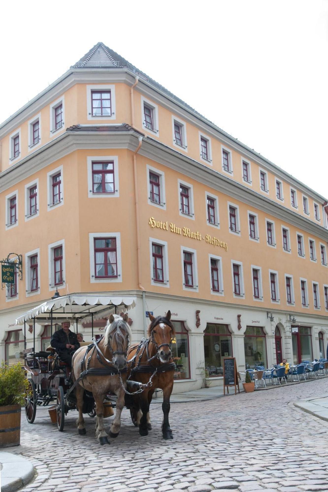 Hotel Garni Residenz Am Markt Meißen Exteriör bild
