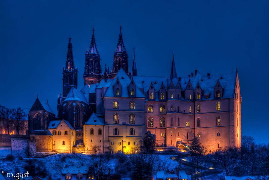 Hotel Garni Residenz Am Markt Meißen Exteriör bild
